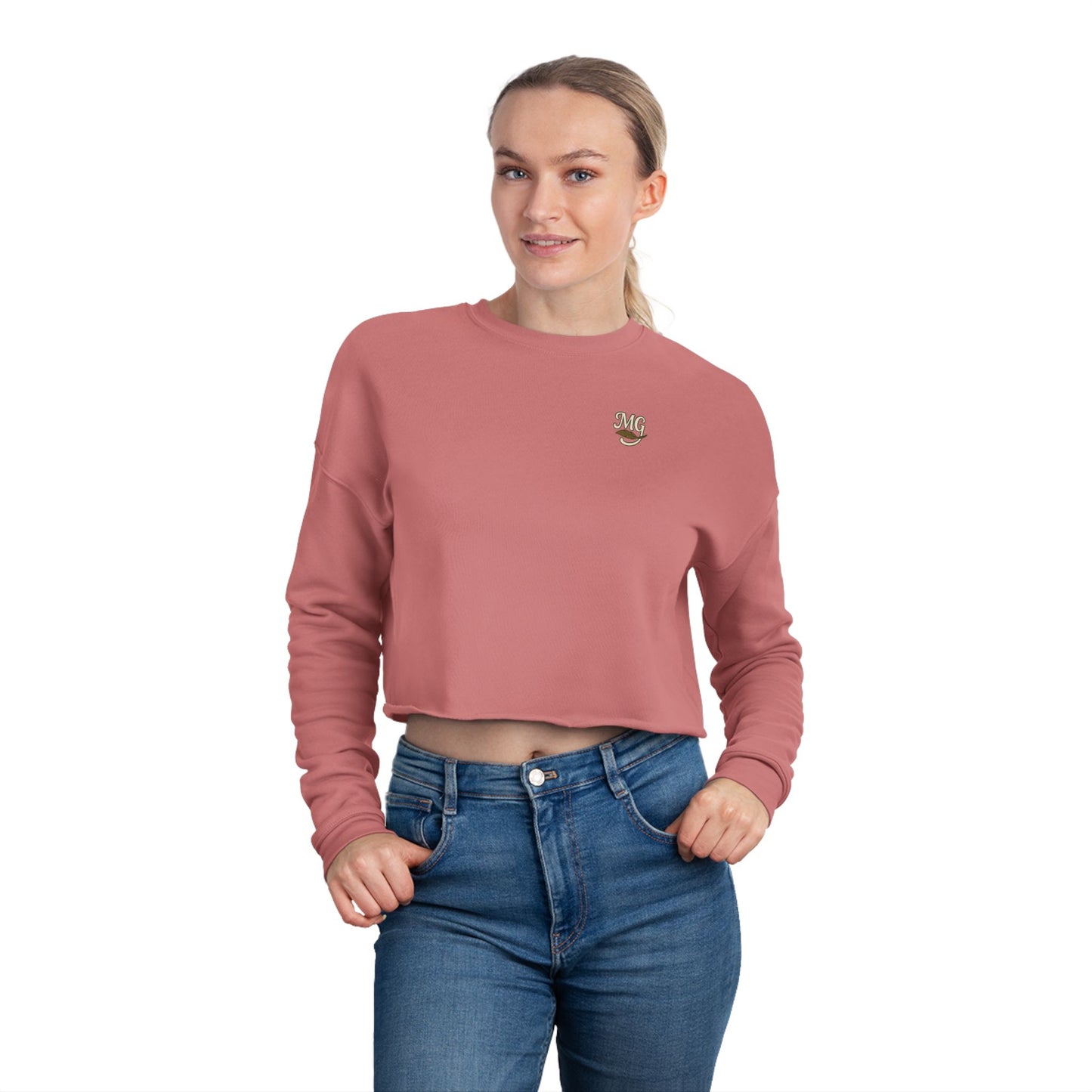 Mallard Gypsy Relaxed Cropped Sweatshirt