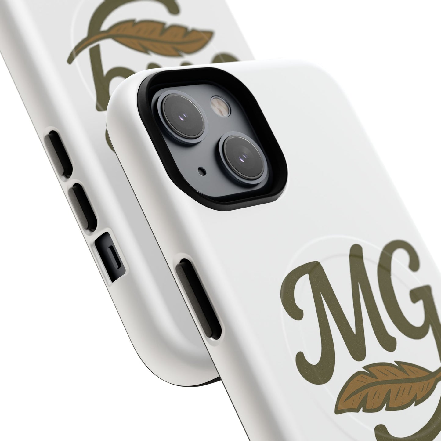 Monogram MG Feather Tough Magnetic Phone Case