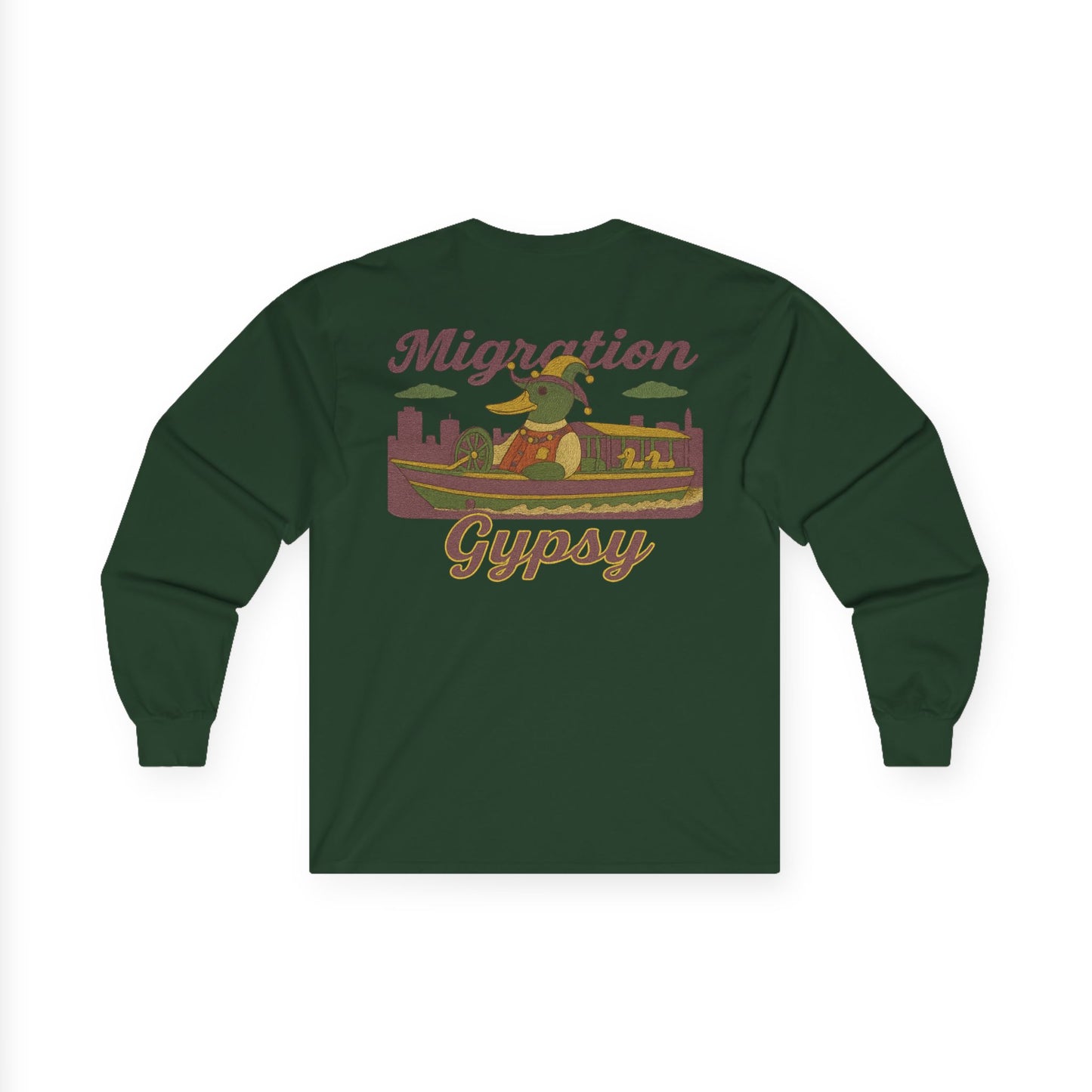 Mardi Gras Migration Long Sleeve Tee – Retro Traveler