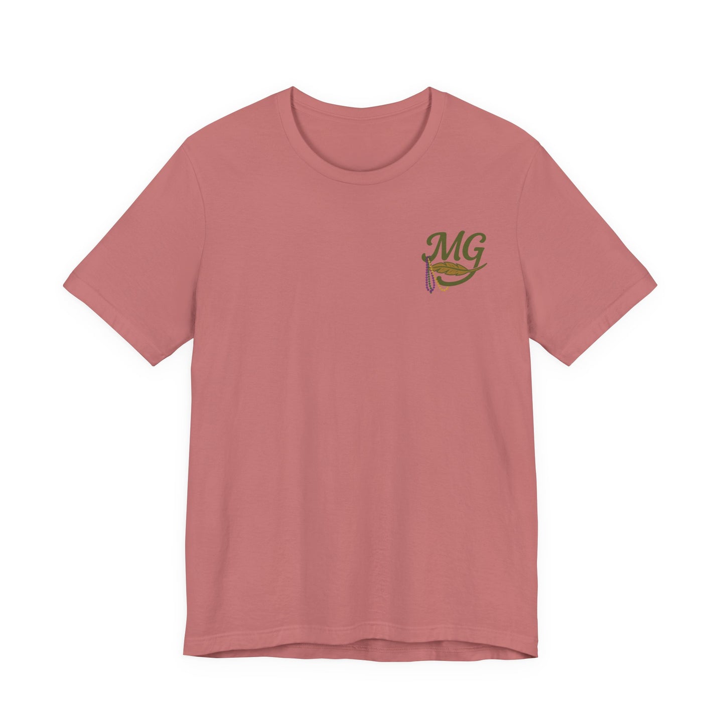 Mardi Gras Jester Mallard - Unisex Jersey Short Sleeve Tee