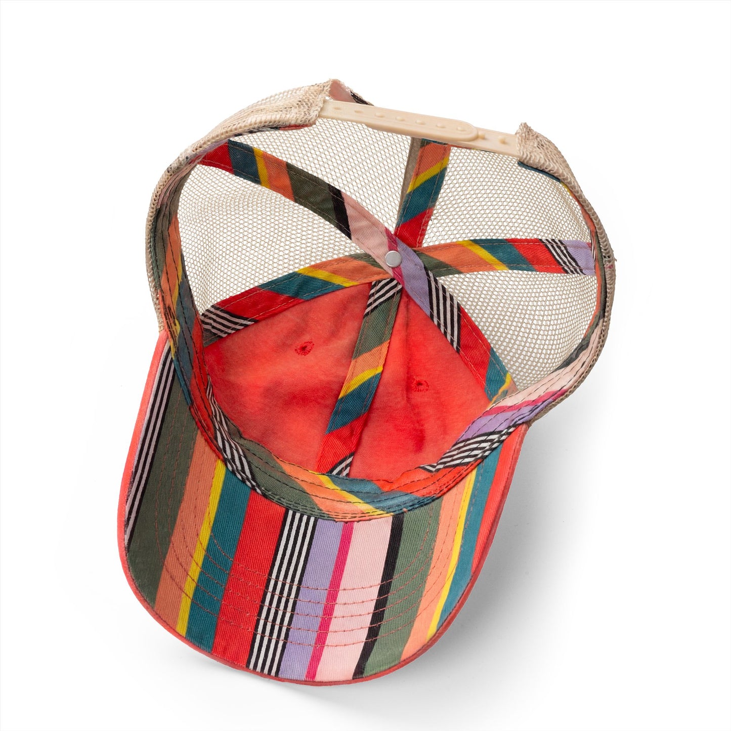 Women's Washed MG Trucker with Under Polka Dots or Stripes