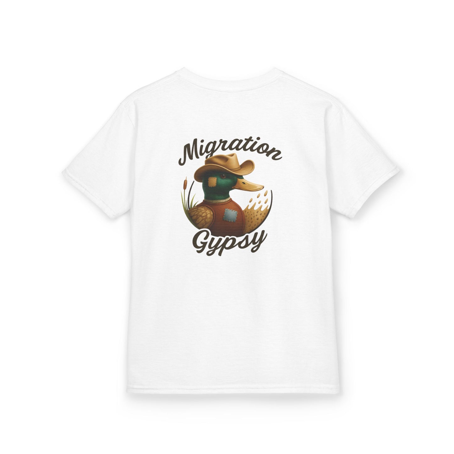 Kids Tee — Mallard Migration Gypsy Front & Back