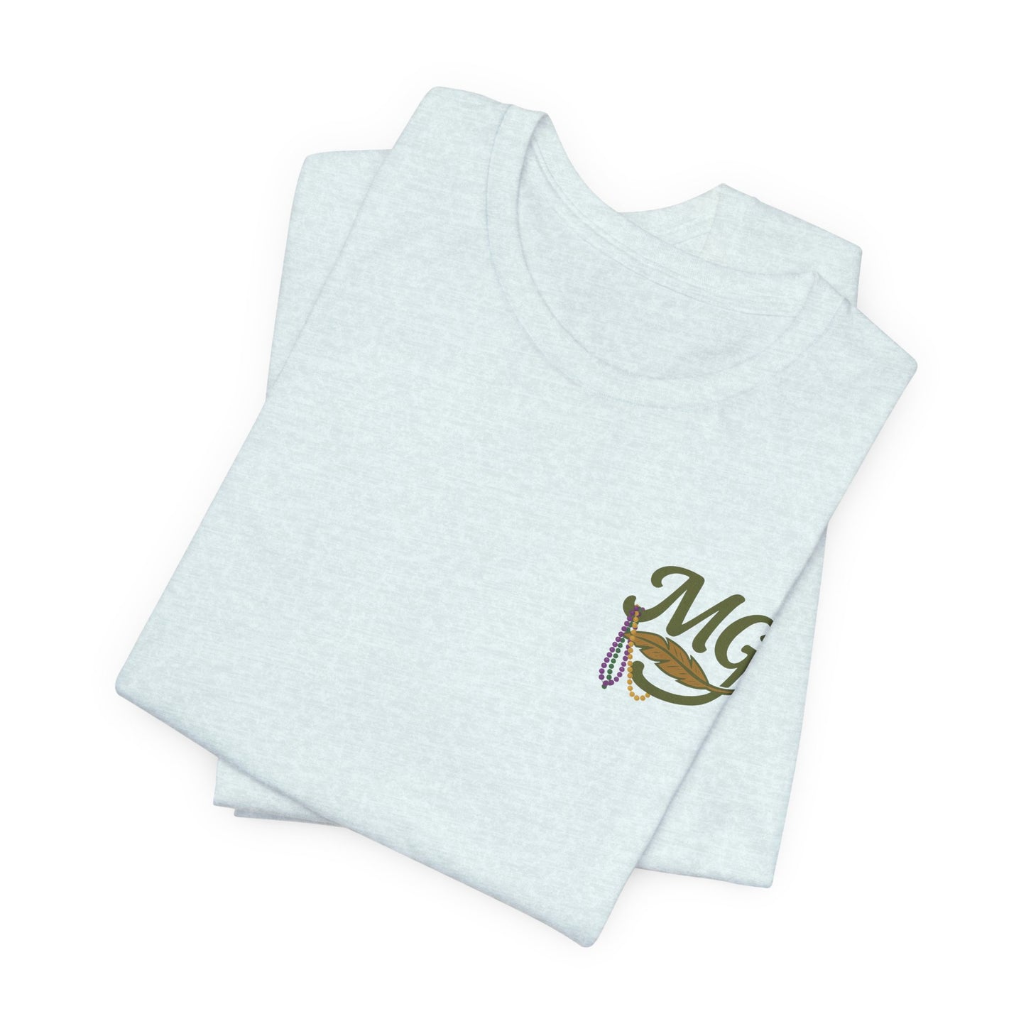Mardi Gras Jester Mallard - Unisex Jersey Short Sleeve Tee