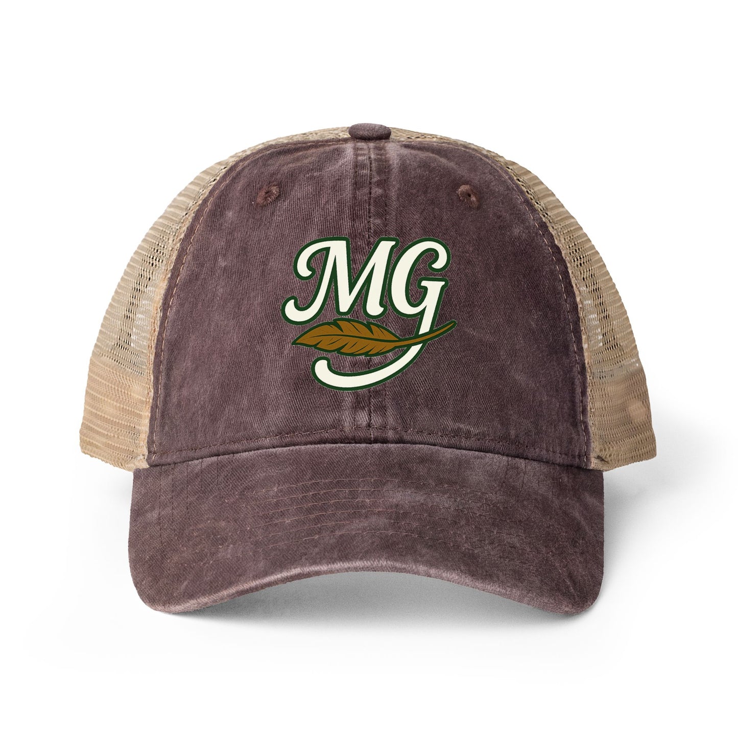 Women's Washed MG Trucker with Under Polka Dots or Stripes