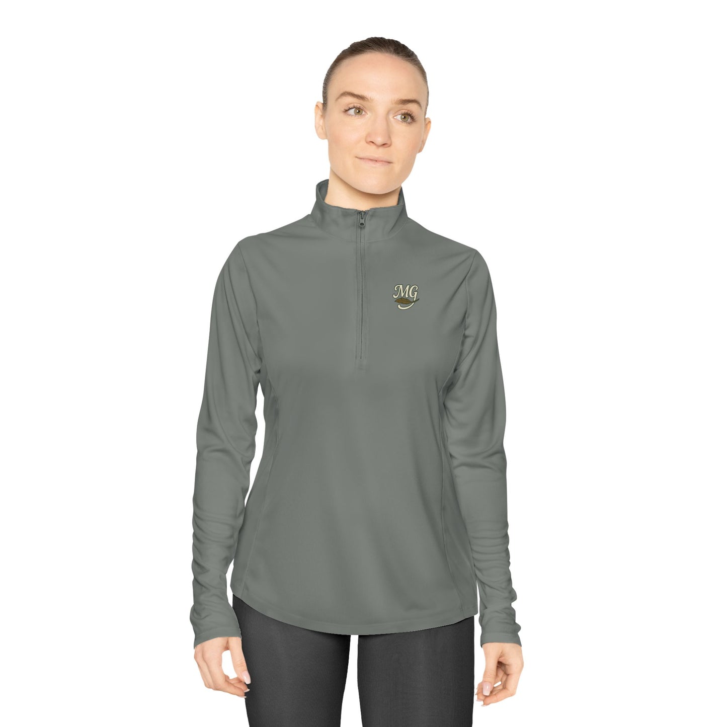 Migration Gypsy Ladies Quarter-Zip Pullover — Performance Golf Pullover with MG Logo