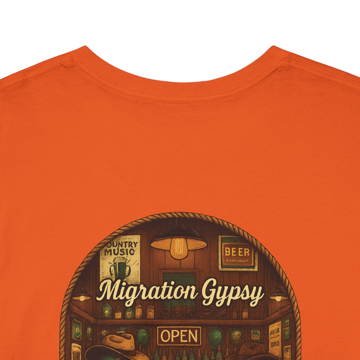 Gypsy Beer Pong Unisex Heavy Cotton Tee