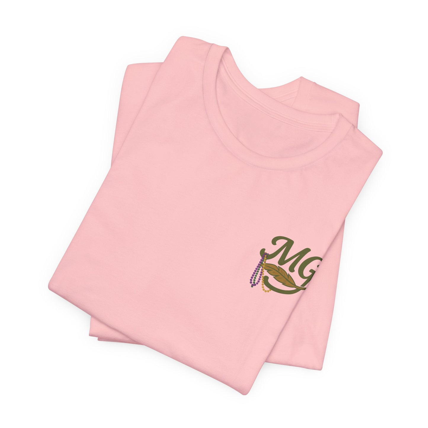Mardi Gras Jester Mallard - Unisex Jersey Short Sleeve Tee