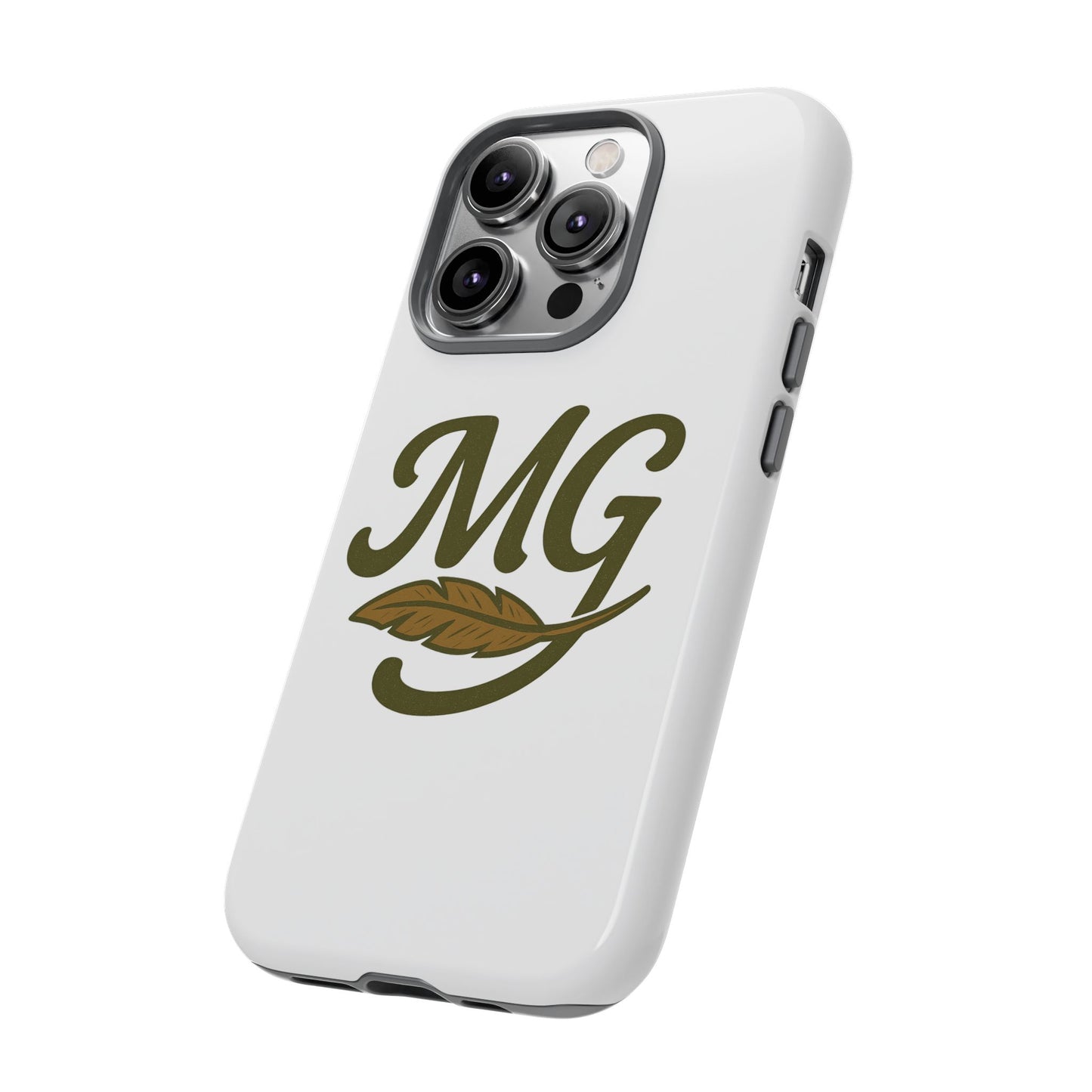MG Leaf Tough Phone Case — Monogram Protective Phone Cover