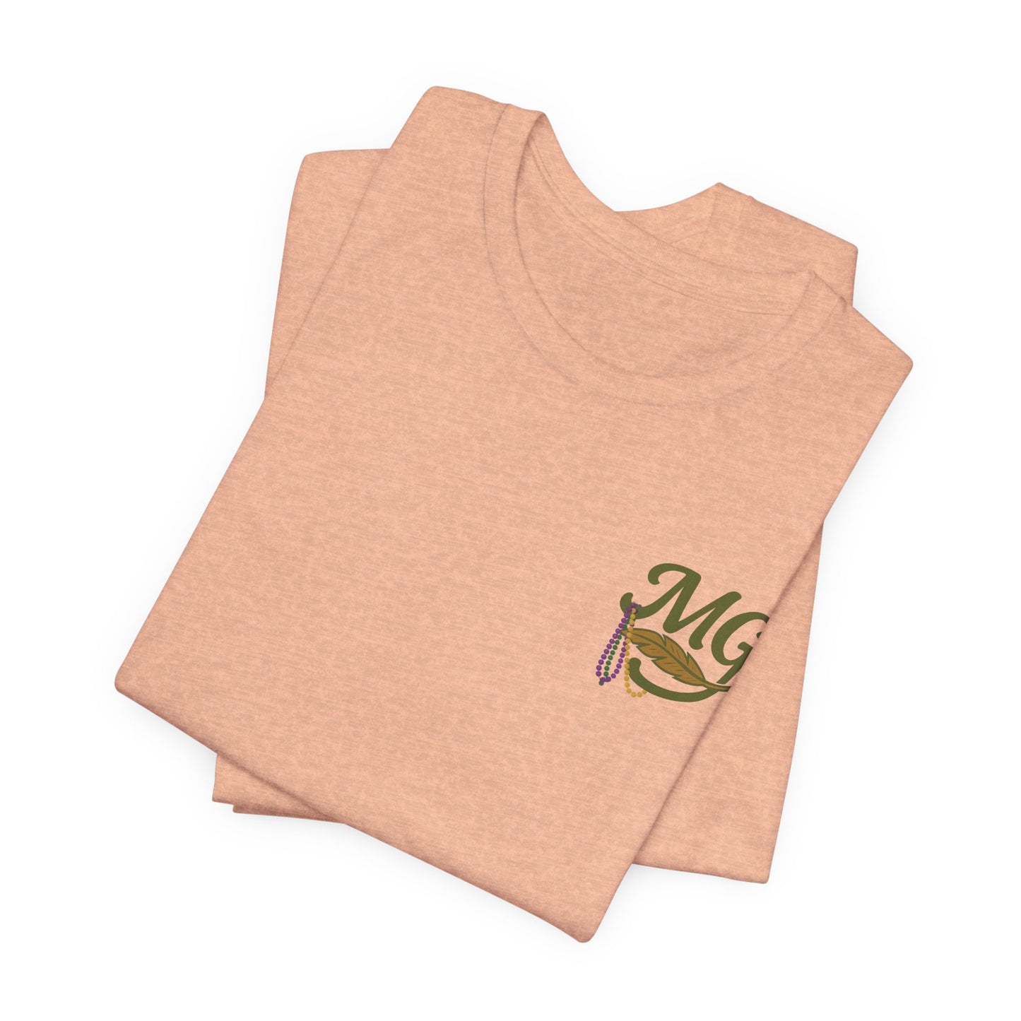 Mardi Gras Jester Mallard - Unisex Jersey Short Sleeve Tee