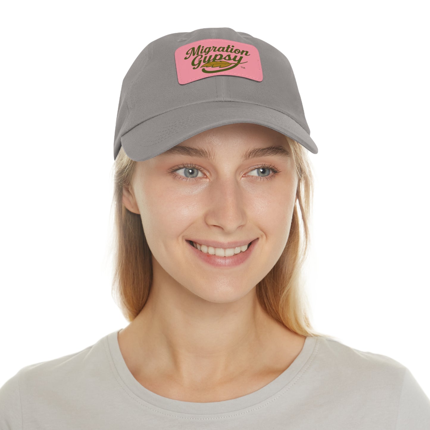 Unisex Migration Gypsy Leather Patch Hat — 12 Combo Colors Men's & Ladies