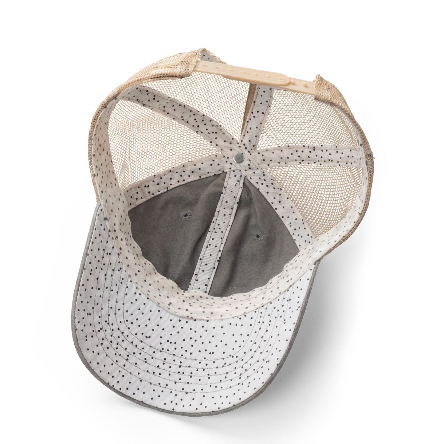 Women's Washed MG Trucker with Under Polka Dots or Stripes