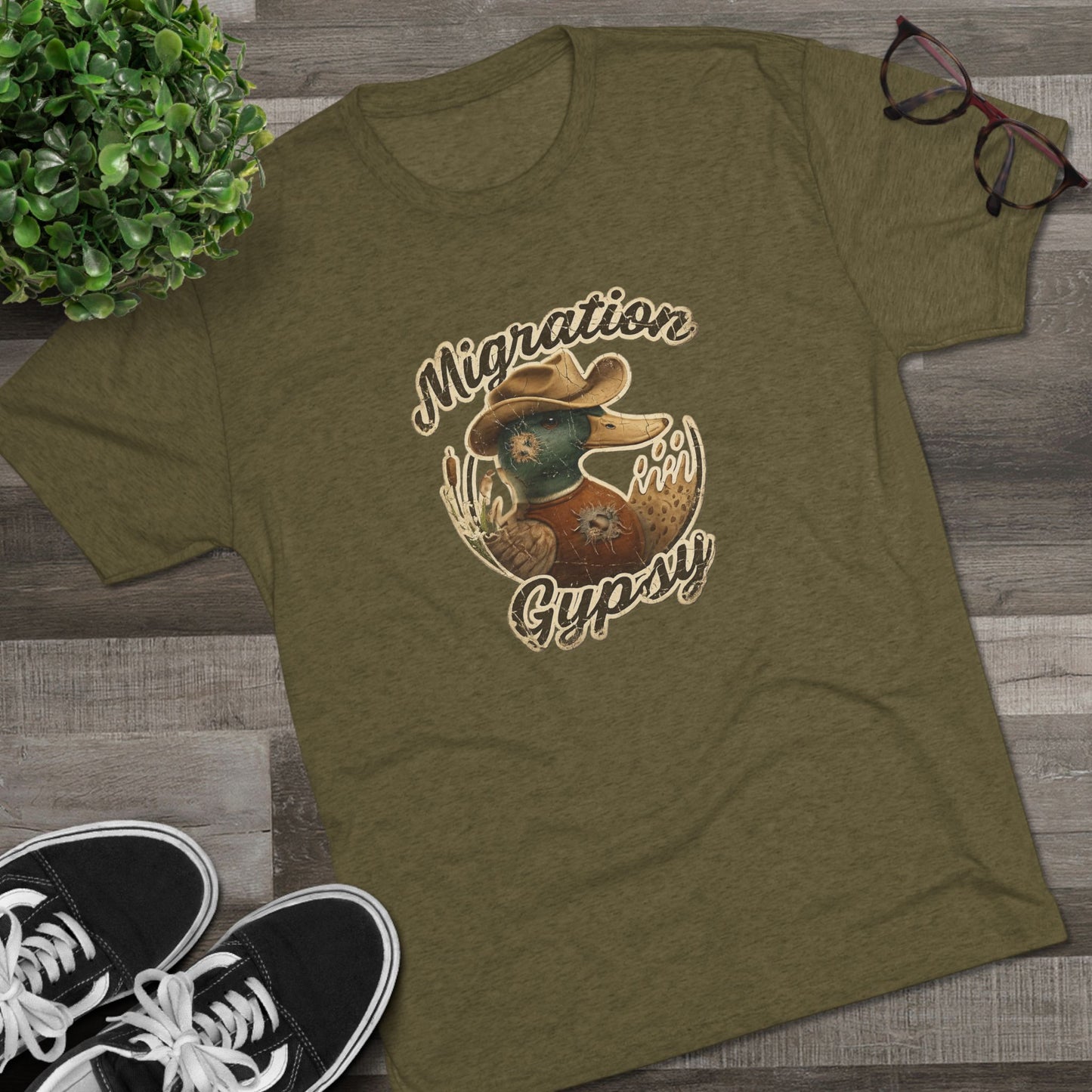Well Weathered Mallard Gypsy Tee