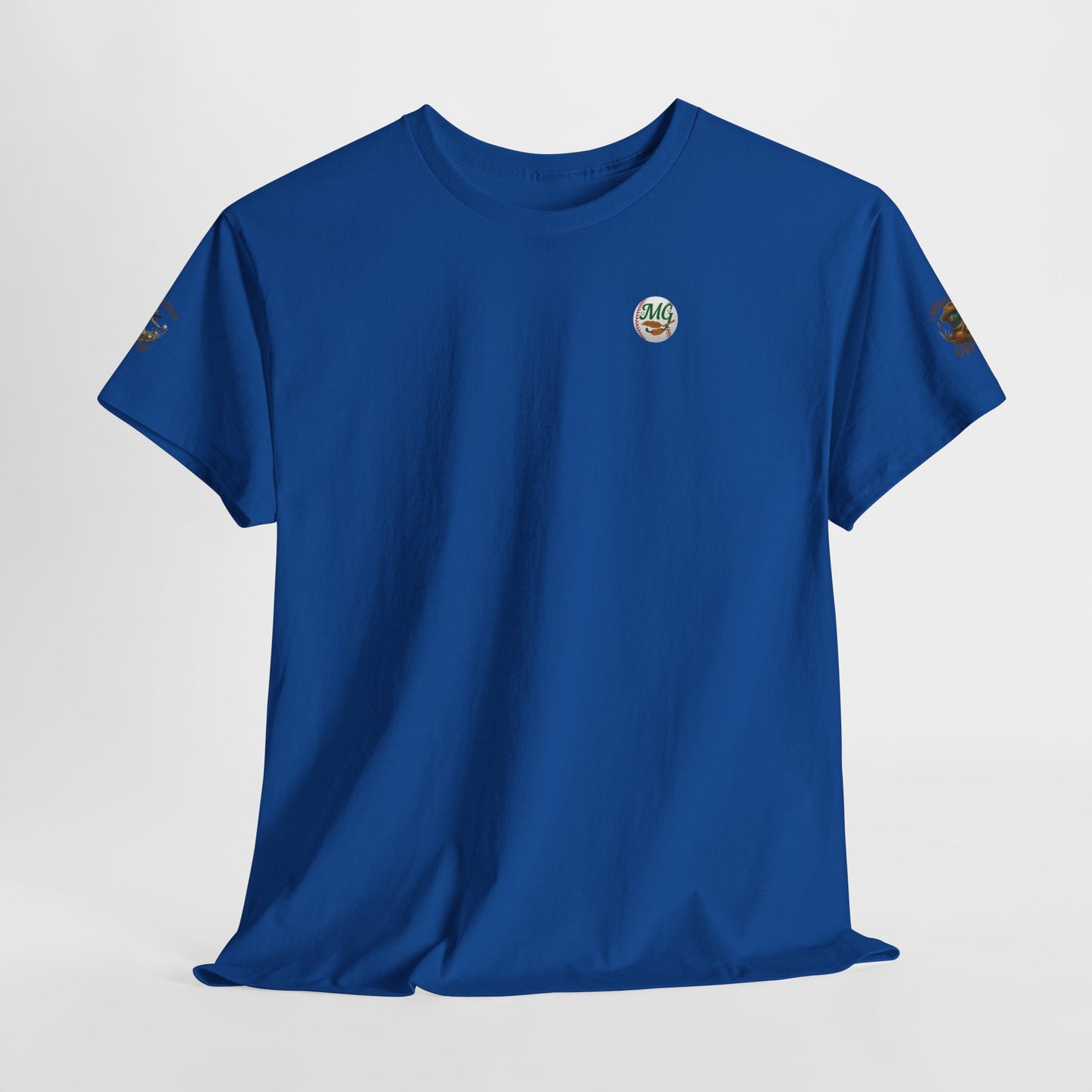 Migration Gypsies T‑Shirt — Front Baseball MG, Player Sleeves
