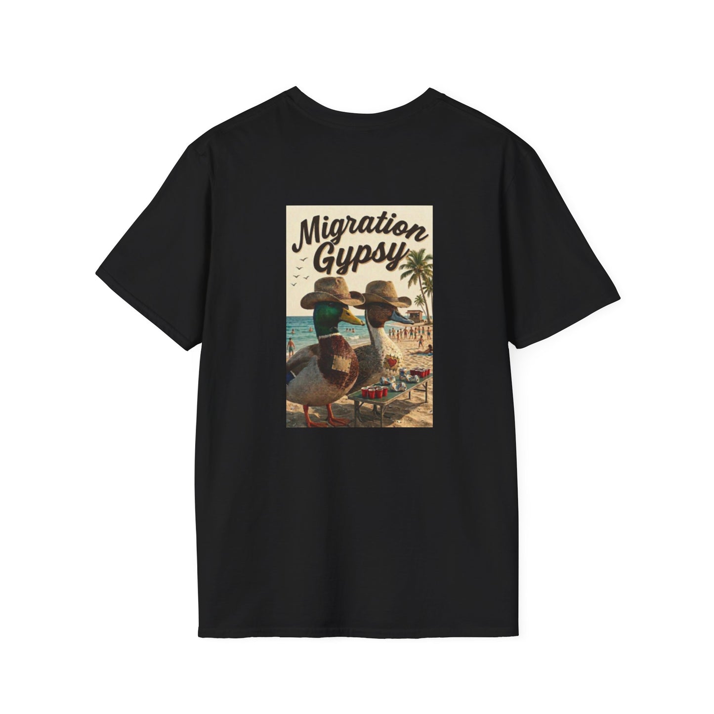 Beach Beer Pong Dual Migrators Tee