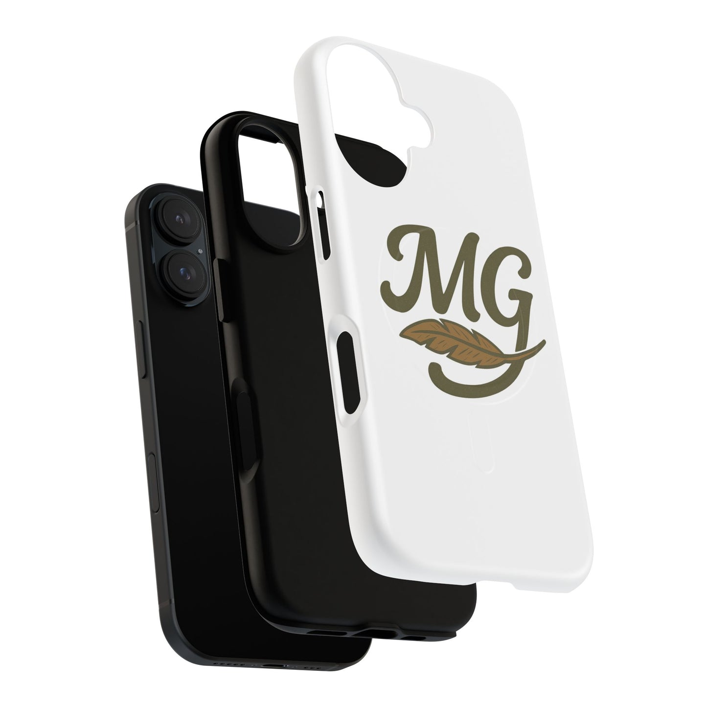 Monogram MG Feather Tough Magnetic Phone Case