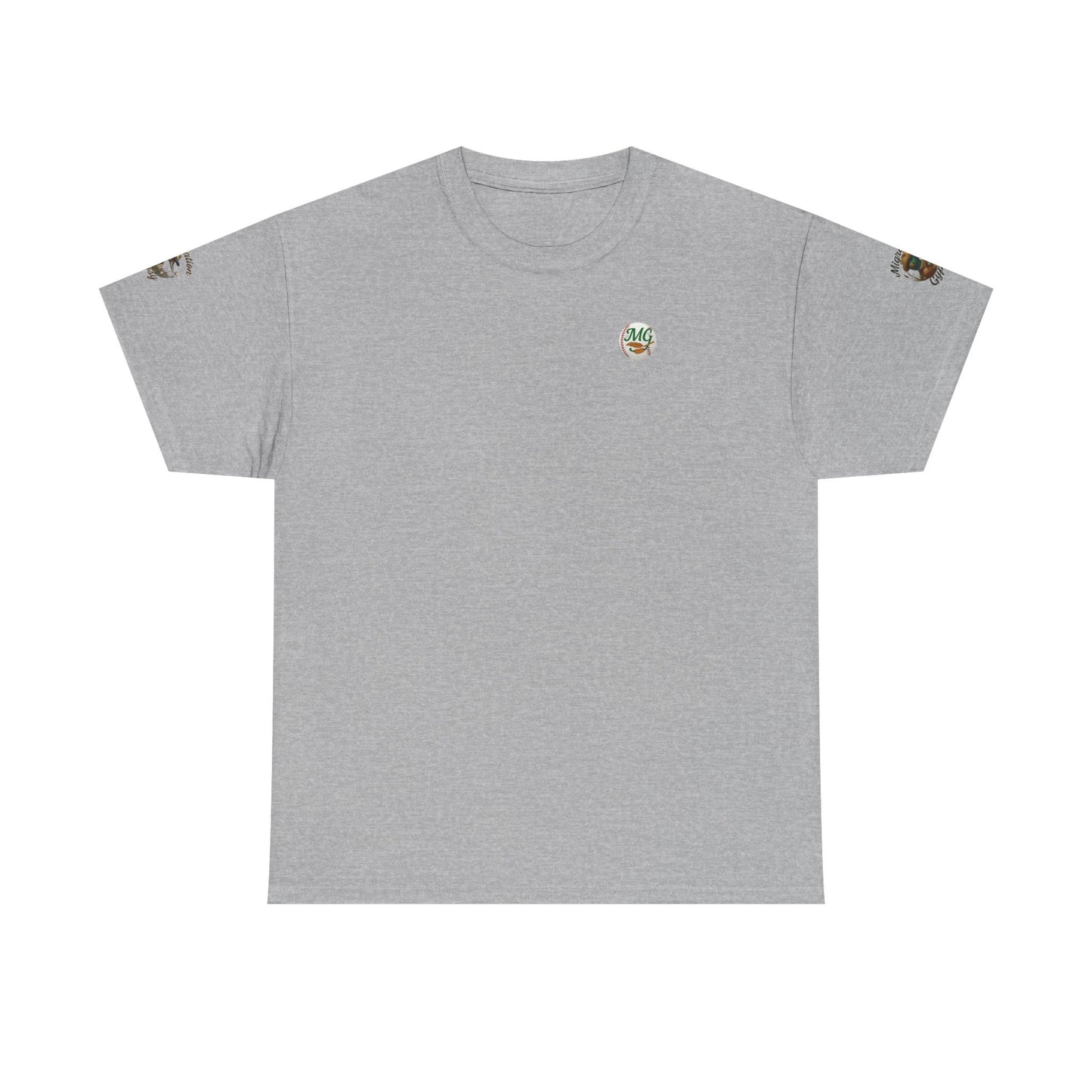 Migration Gypsies T‑Shirt — Front Baseball MG, Player Sleeves
