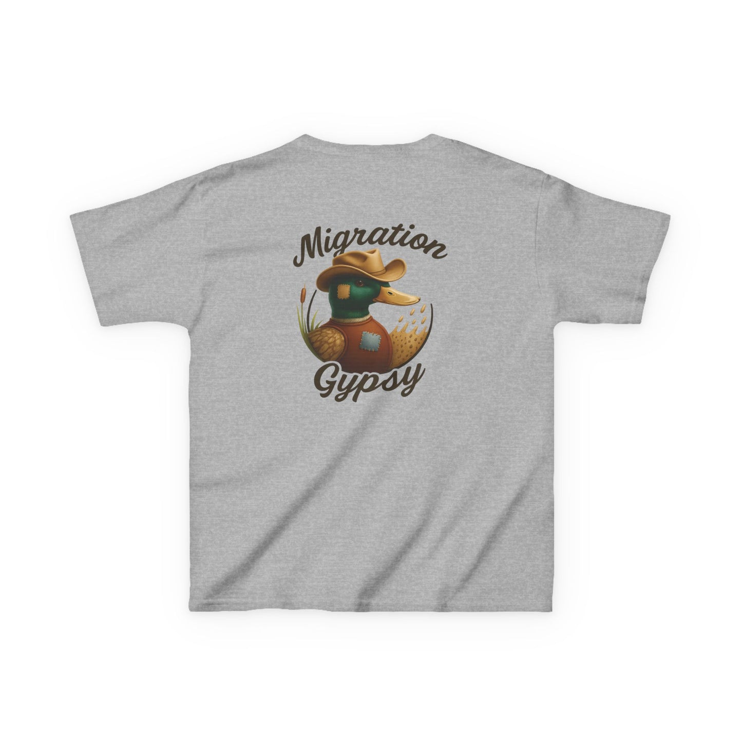 Kids Tee — Mallard Migration Gypsy Front & Back