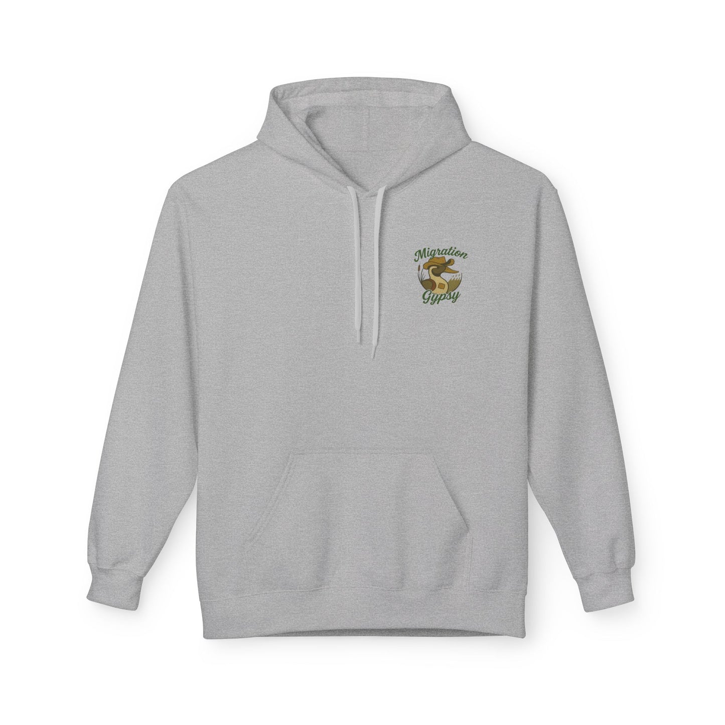 Pintail Migration Gypsy Hoodie — Vintage Outdoors Travel Logo Pullover
