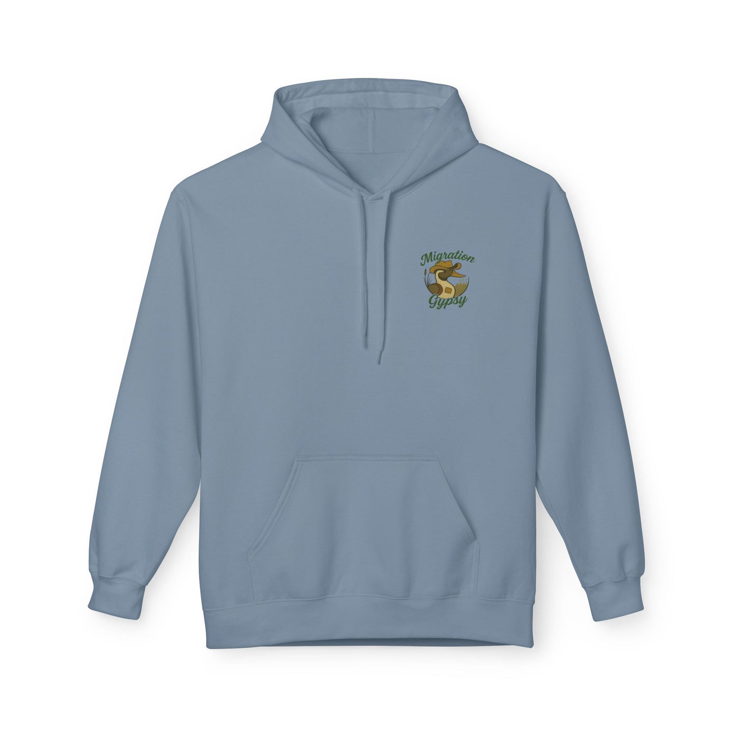 Pintail Migration Gypsy Hoodie — Vintage Outdoors Travel Logo Pullover
