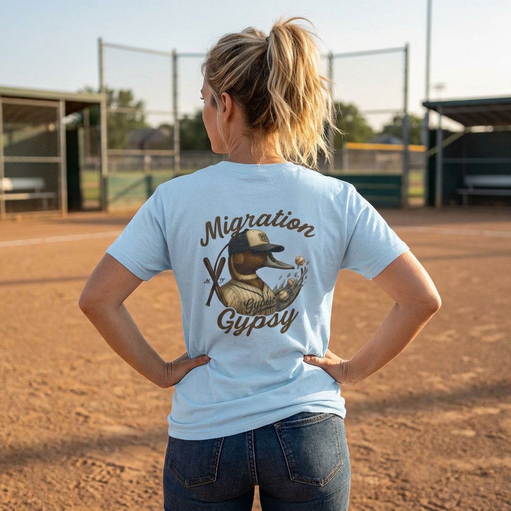 Adult Unisex Pintail Baseball Front/Back