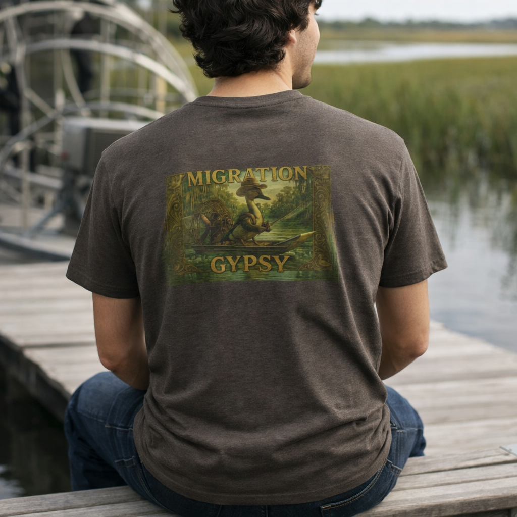 Pintail Marsh Fishing Unisex Tee
