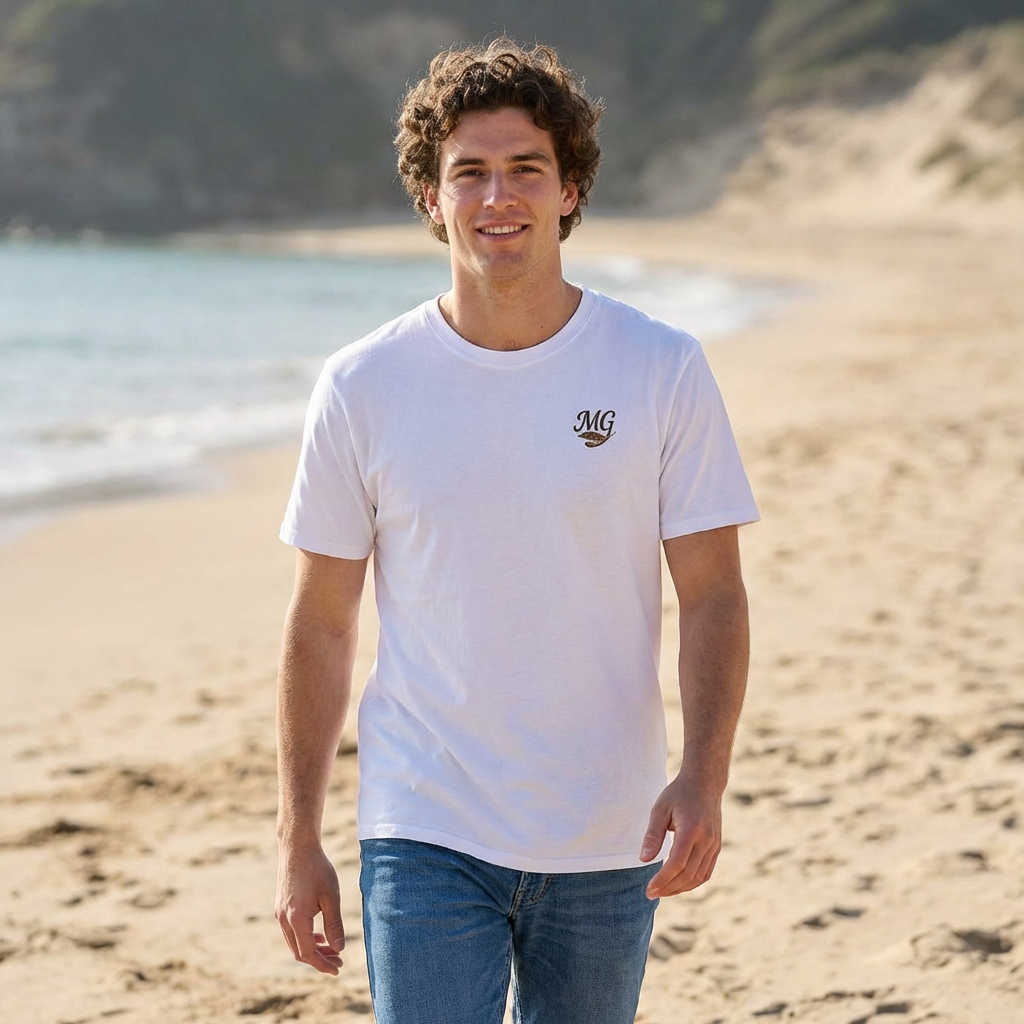 Gypsy Beach Scene "Chillin' Down South" Vintage Surf Tee