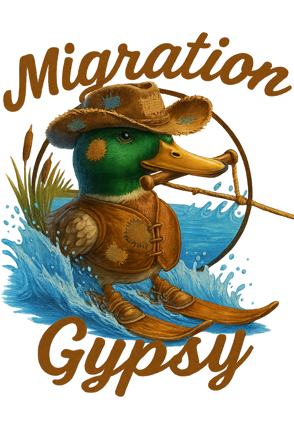Mallard Gypsy Water Ski Tee