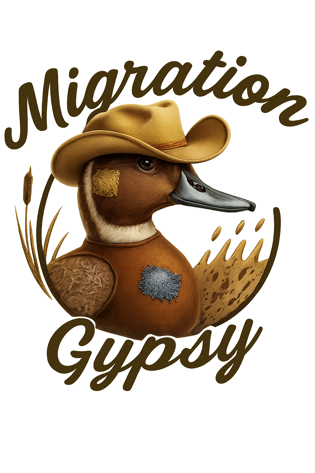 Classic Migration Gypsy MG and Dual Ducks on Sleeve Tee