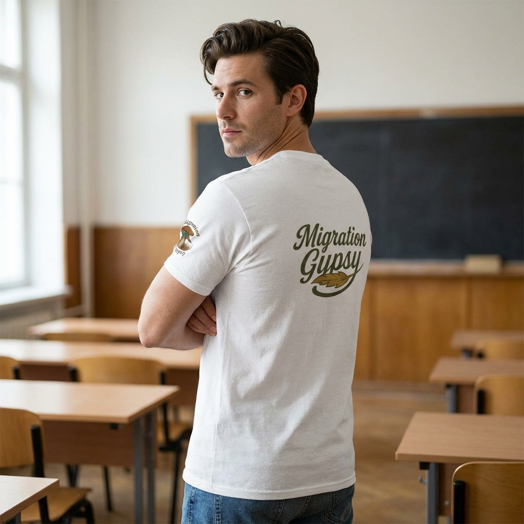 Classic Migration Gypsy MG and Dual Ducks on Sleeve Tee