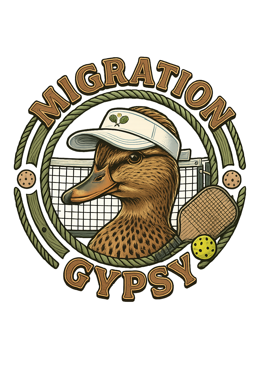 Girls' Pickleball Migrator - White Sundress