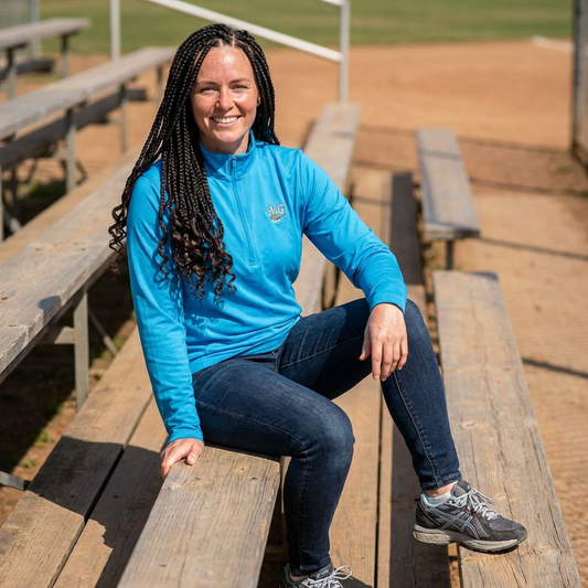 Migration Gypsy Ladies Quarter-Zip Pullover — Performance Golf Pullover with MG Logo