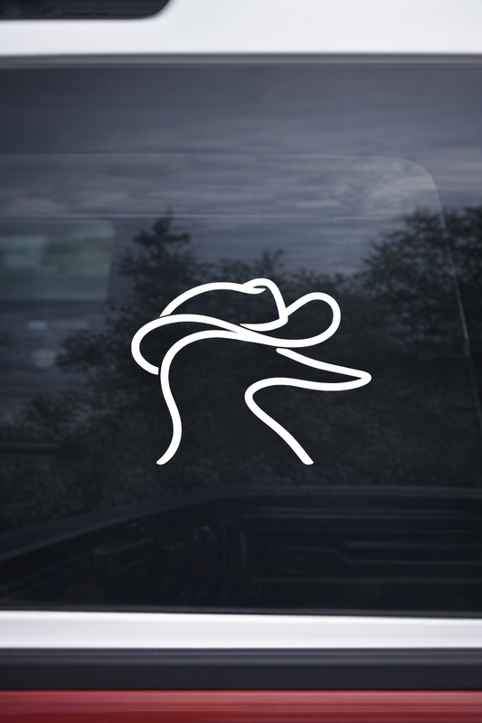 Transparent Die-Cut Outdoor Sticker Migration Gypsy Duck