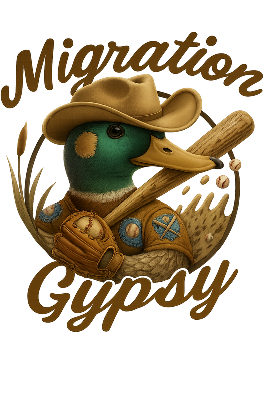 Women's Mallard Baseball Deep Cotton Polyester T-Shirt