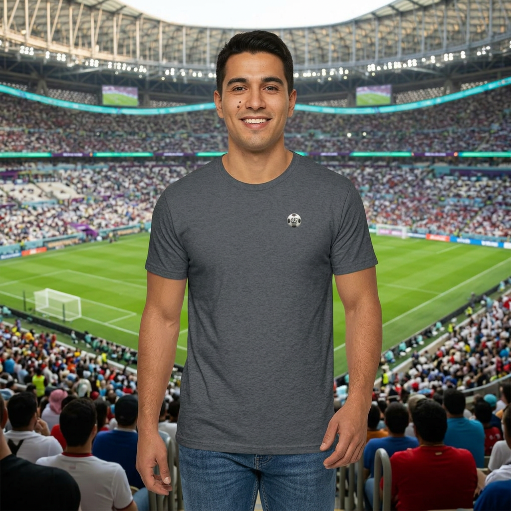 Soccer Migration Mallard Tee w/Soccer Ball Front Mallard Back