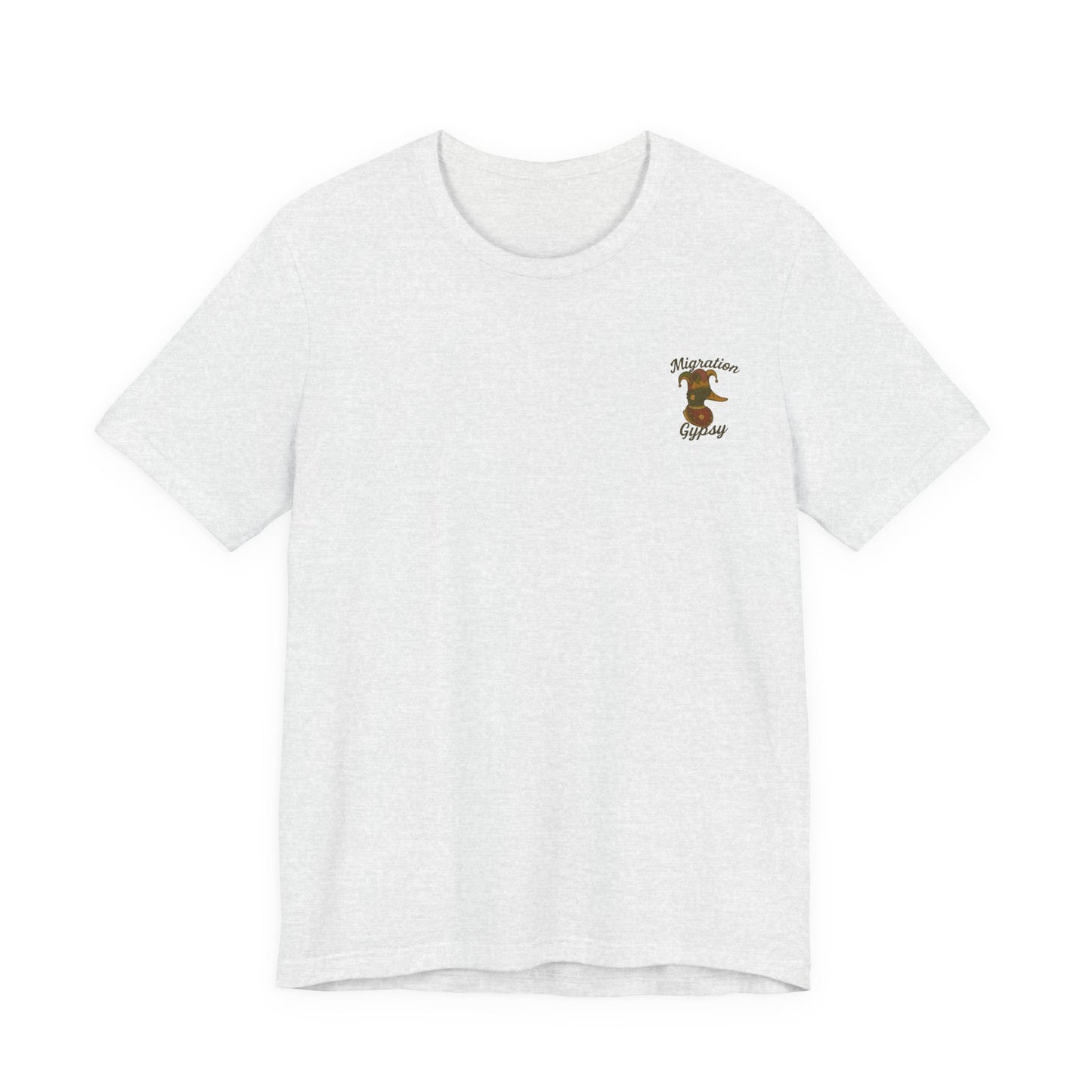 Migration Mardi Gras Vintage Duck Boat Travel Tee