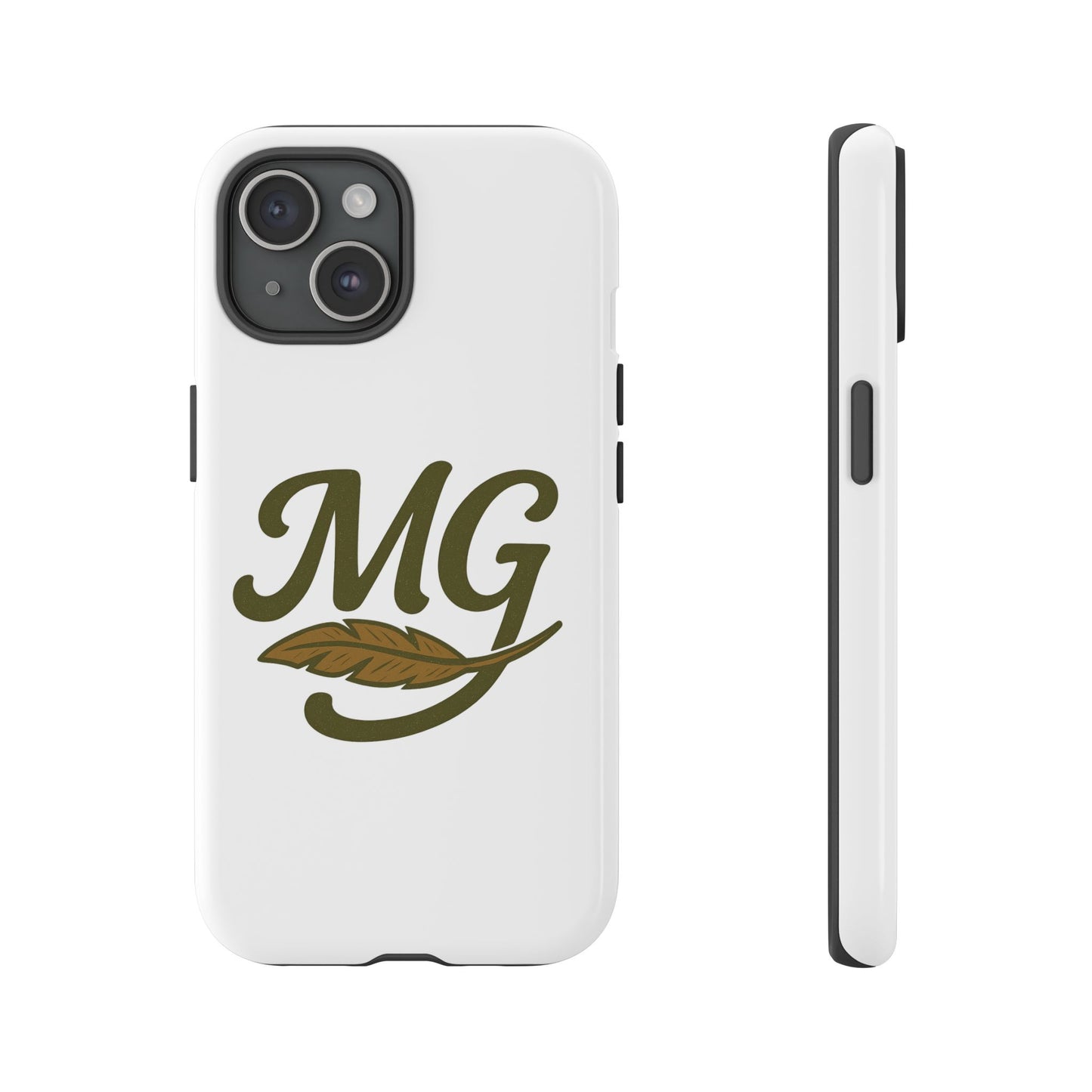 MG Leaf Tough Phone Case — Monogram Protective Phone Cover
