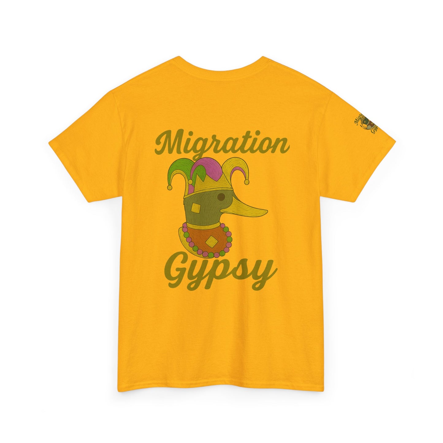 Mardi Gras Migration Gypsy Short Sleeve T‑Shirt — Jester