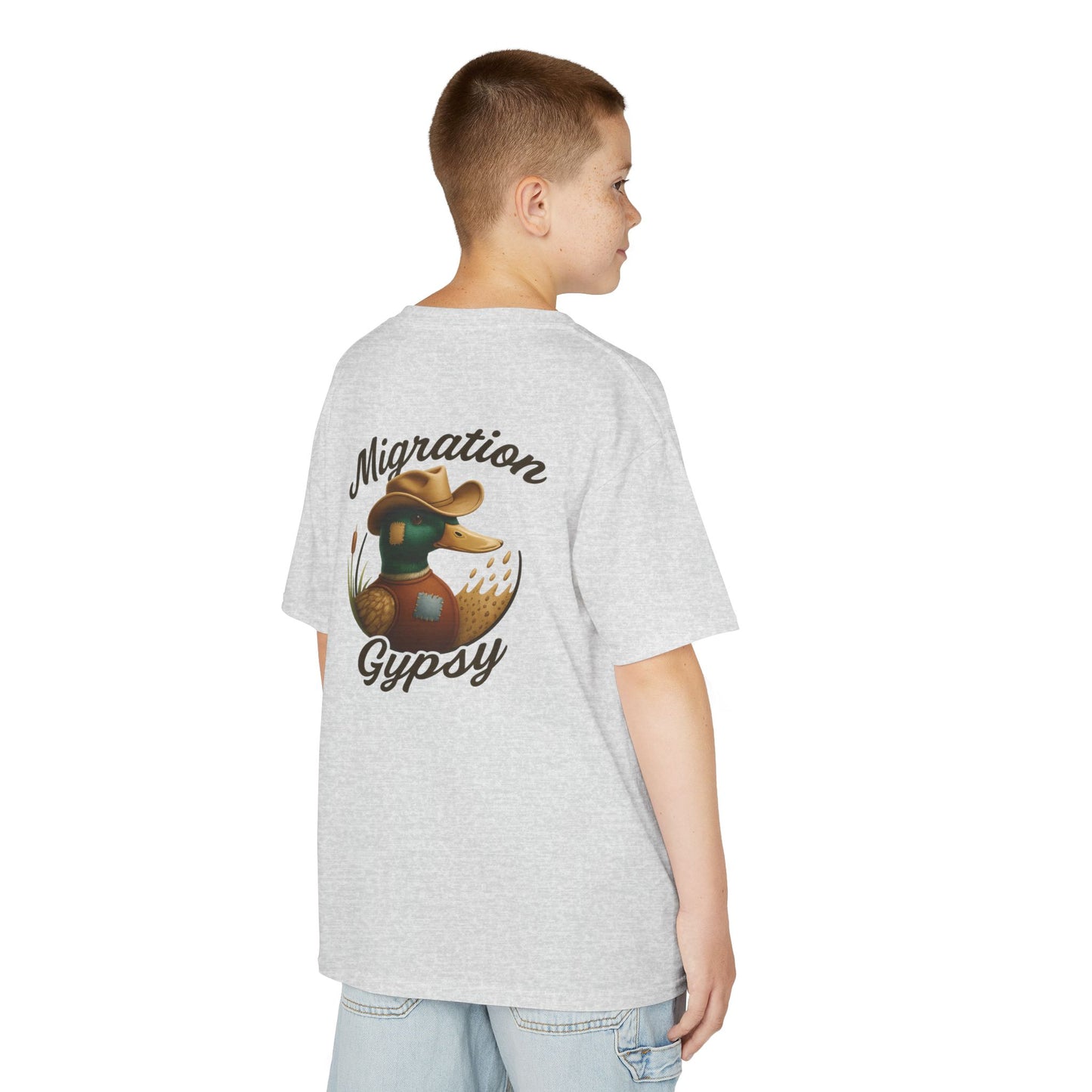 Kids Tee — Mallard Migration Gypsy Front & Back