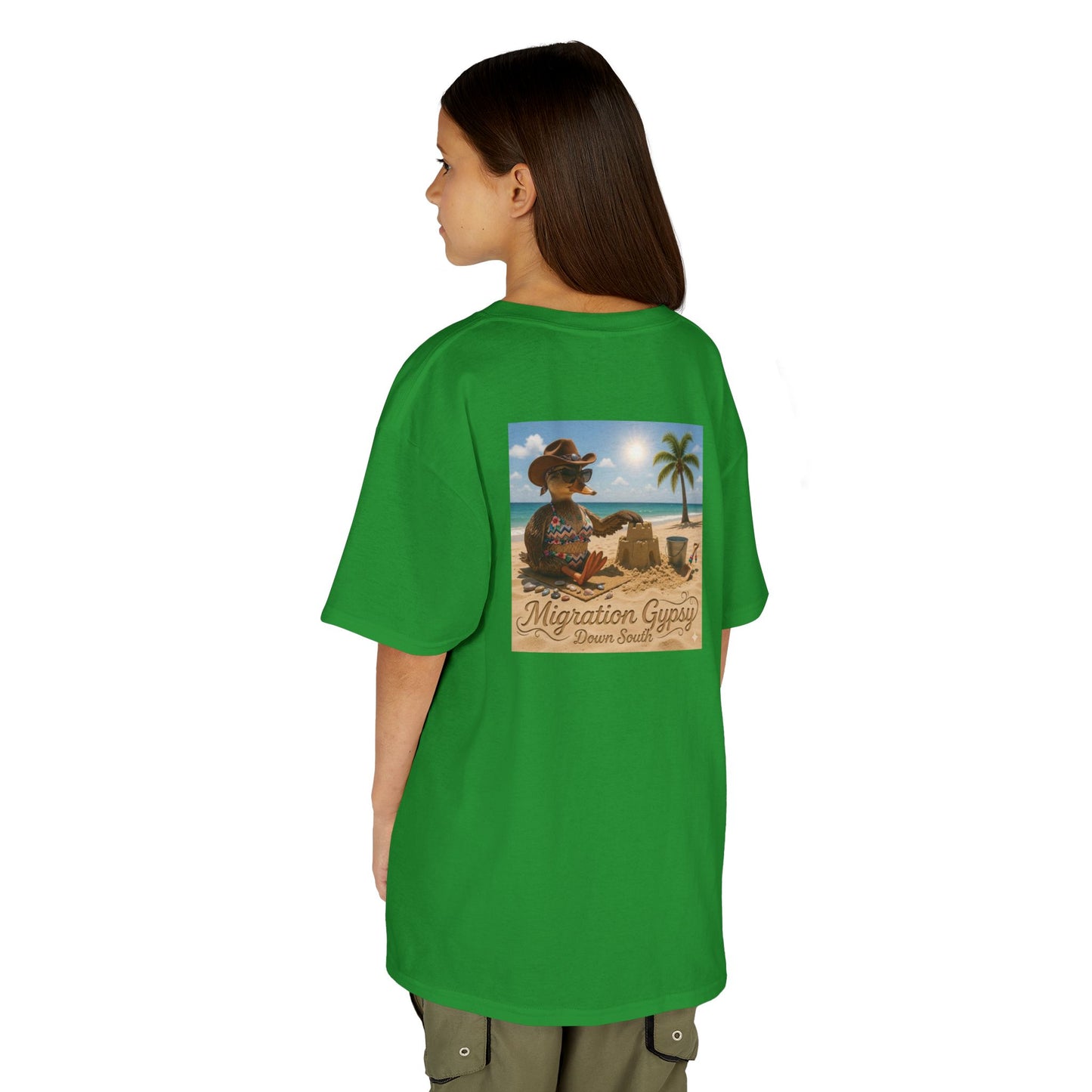 Girls Beach Time Migrator Tee