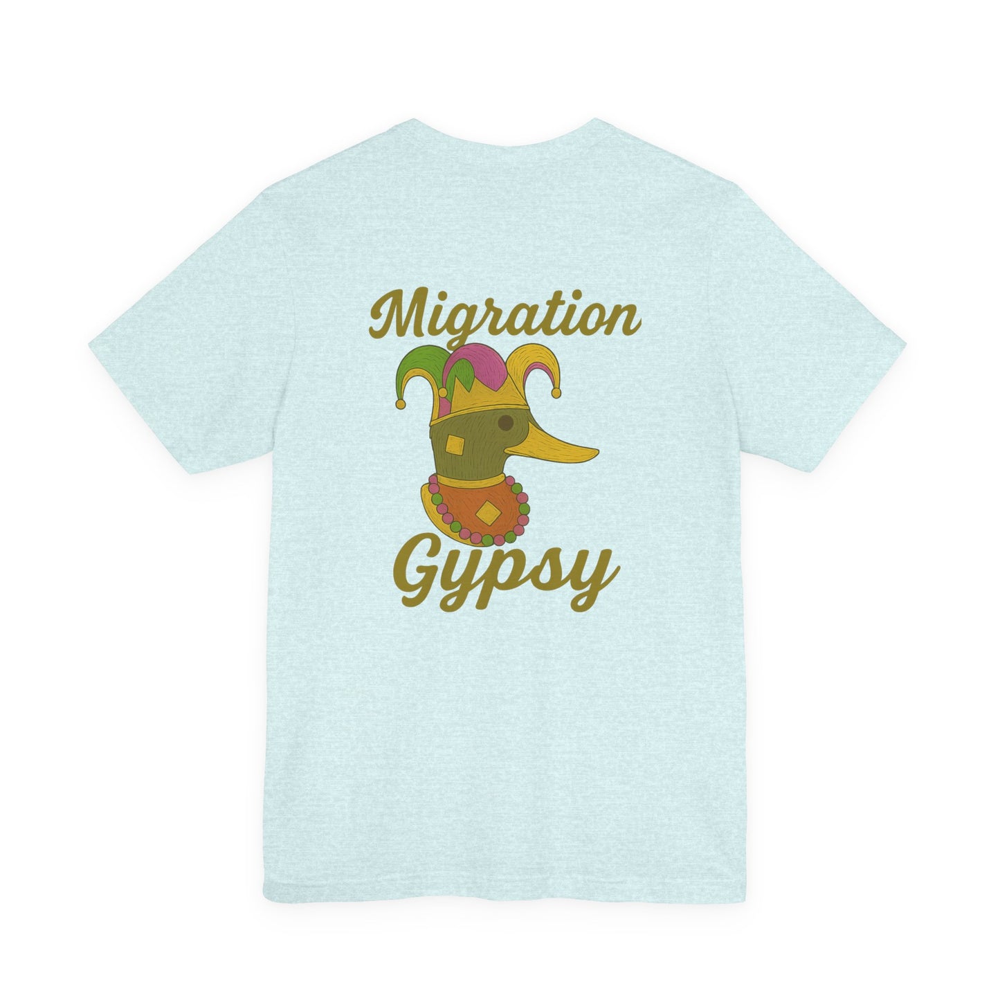Mardi Gras Jester Mallard - Unisex Jersey Short Sleeve Tee