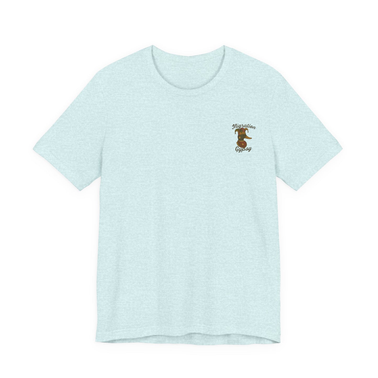 Migration Mardi Gras Vintage Duck Boat Travel Tee