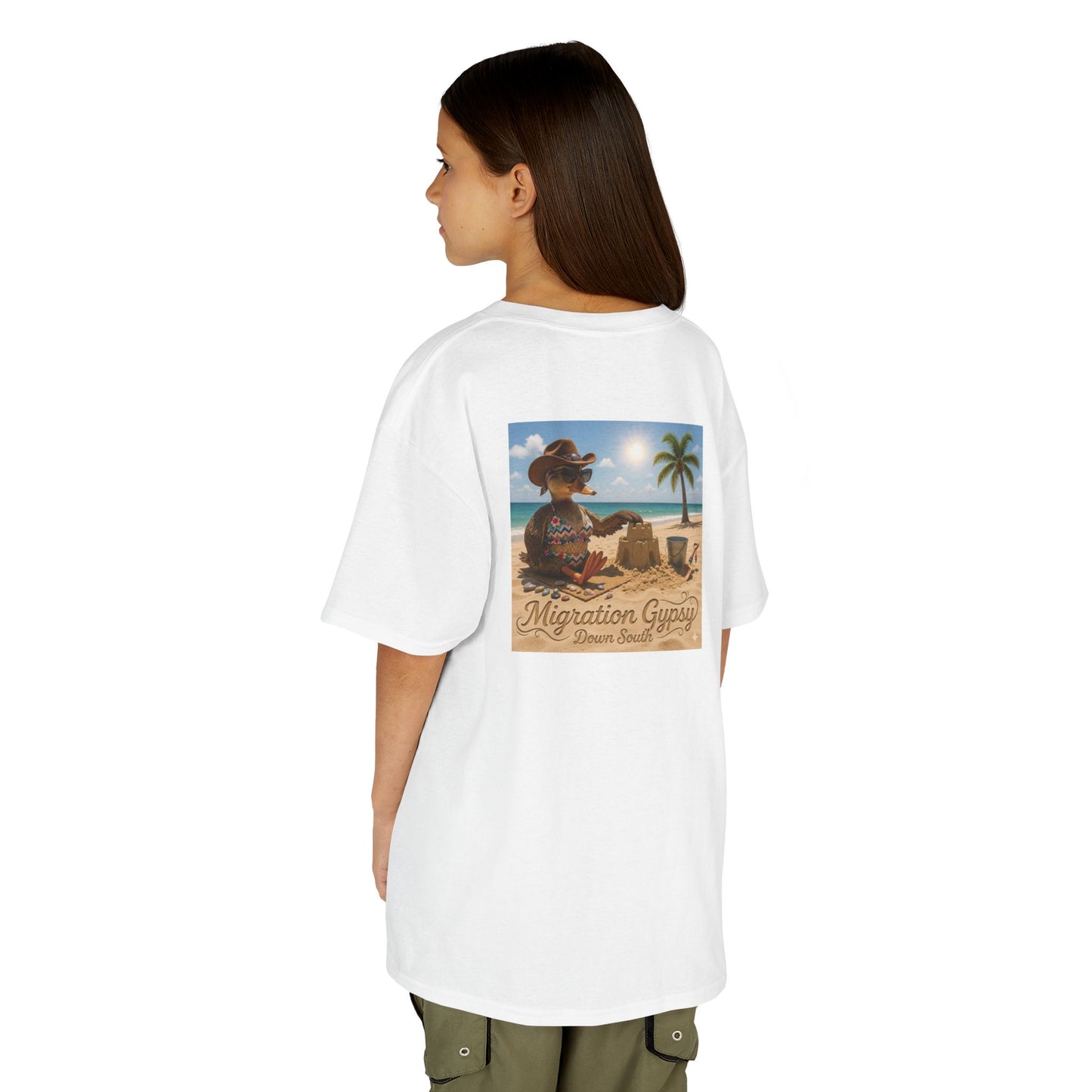 Girls Beach Time Migrator Tee