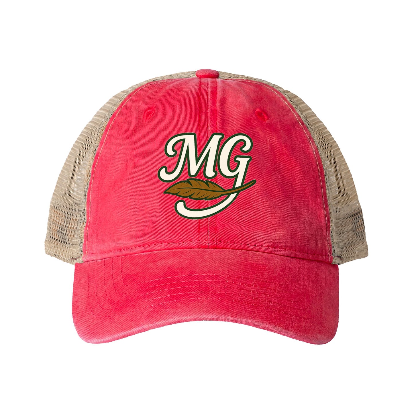 Women's Washed MG Trucker with Under Polka Dots or Stripes