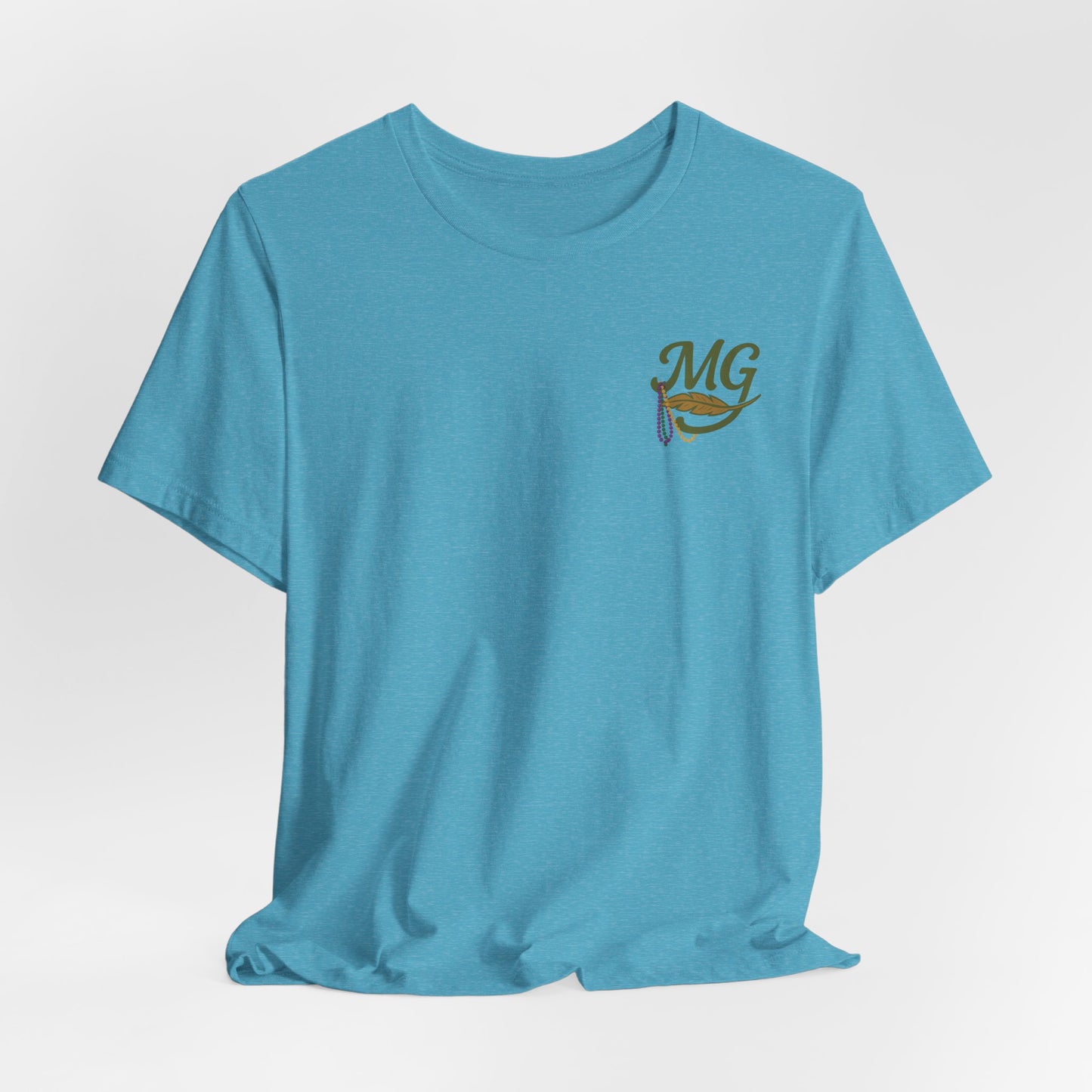 Mardi Gras Jester Mallard - Unisex Jersey Short Sleeve Tee