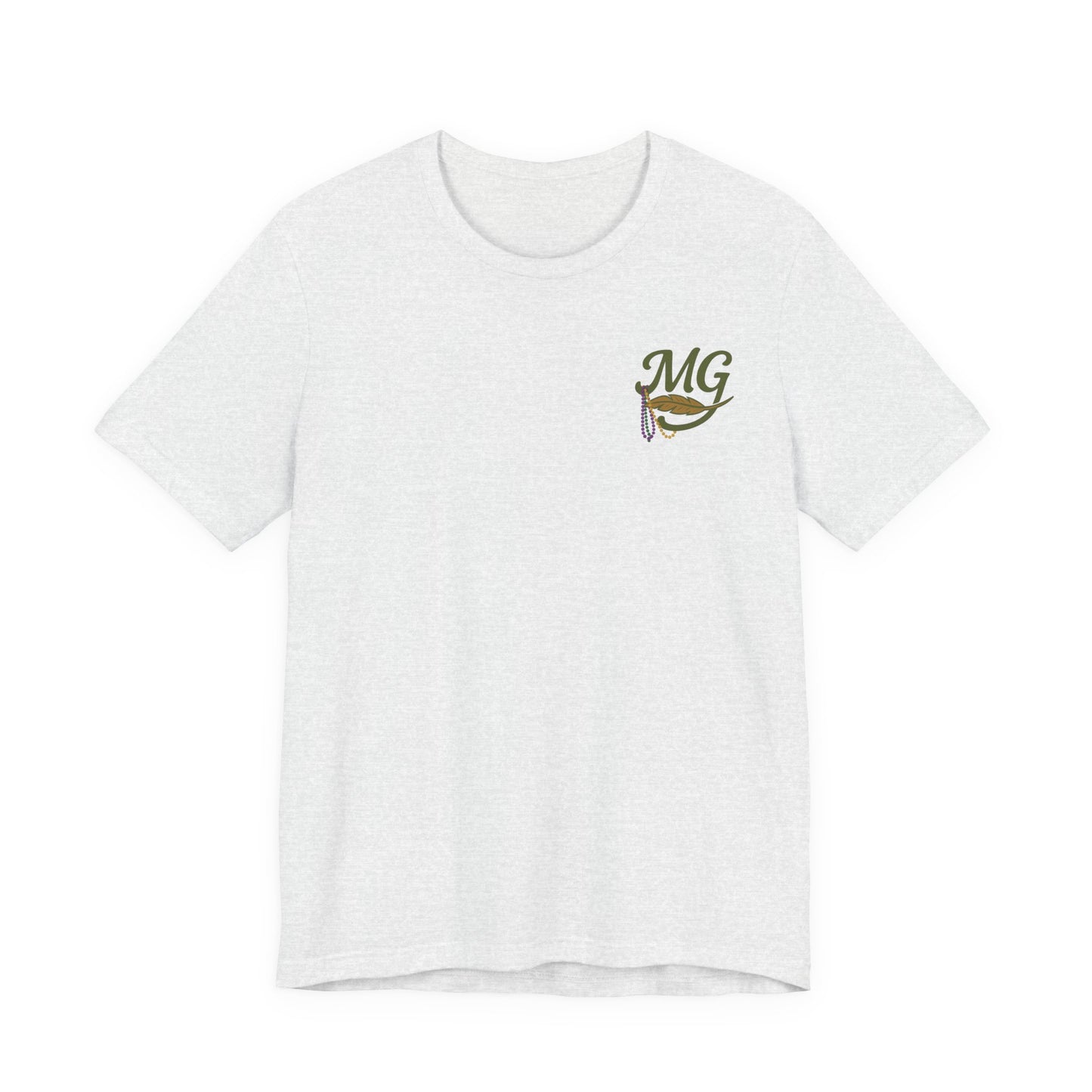 Mardi Gras Jester Mallard - Unisex Jersey Short Sleeve Tee