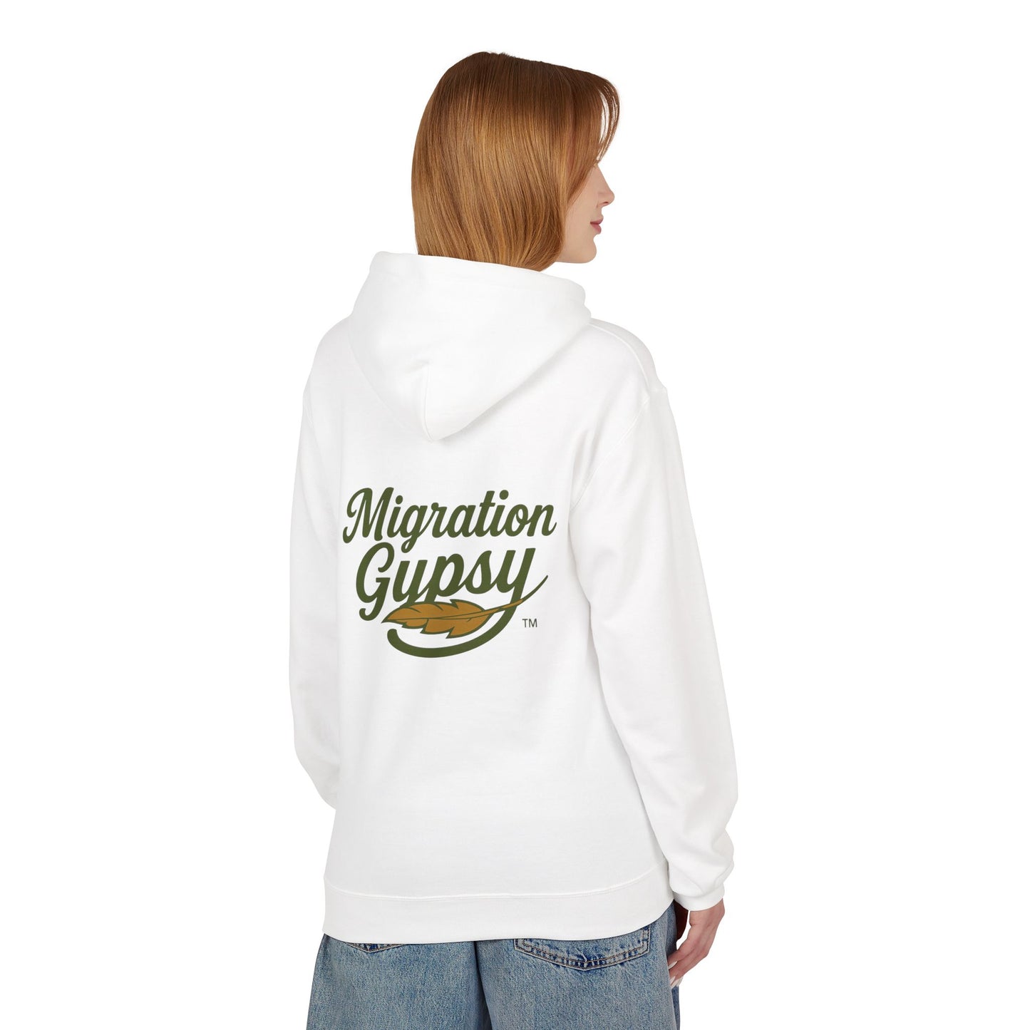 Pintail Migration Gypsy Hoodie — Vintage Outdoors Travel Logo Pullover