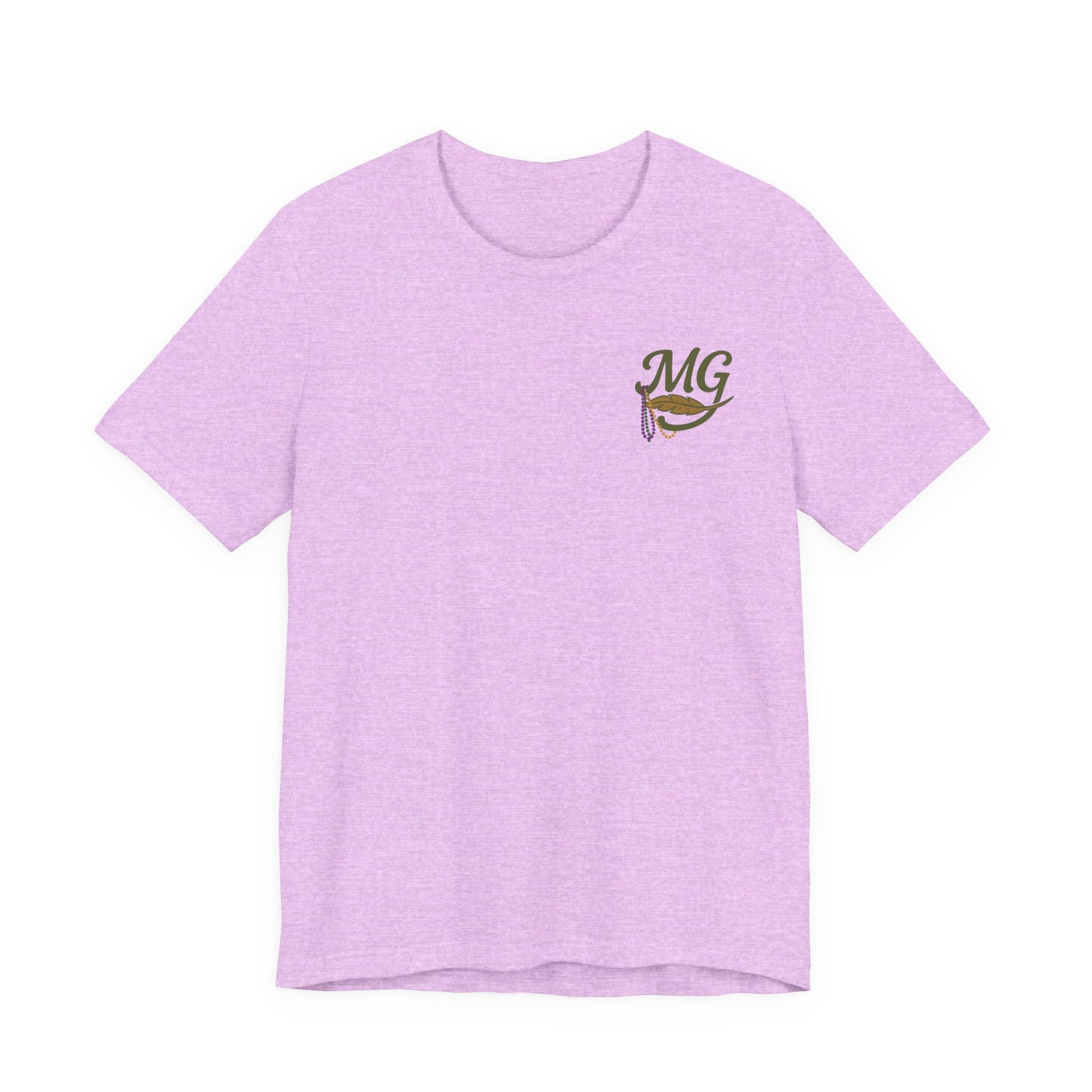 Mardi Gras Jester Mallard - Unisex Jersey Short Sleeve Tee