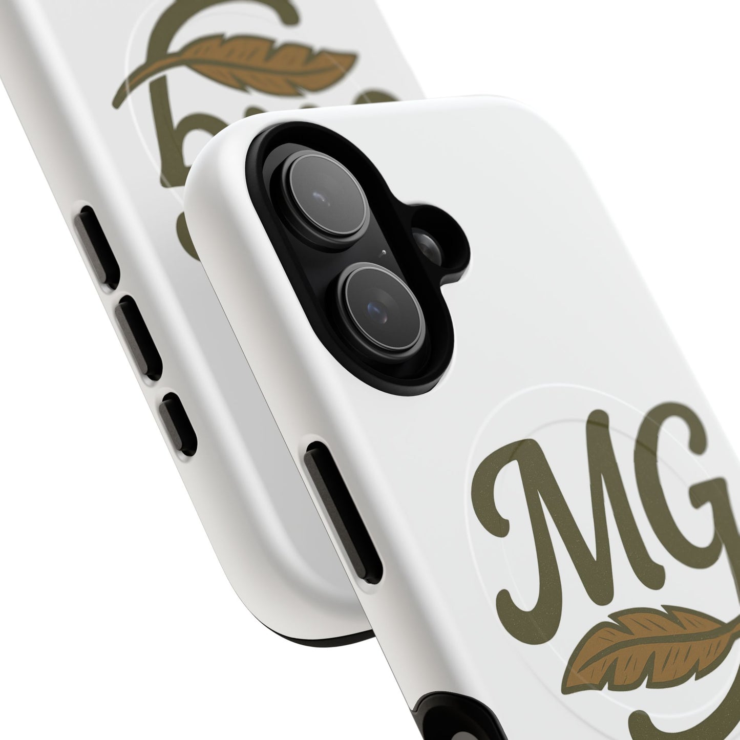 Monogram MG Feather Tough Magnetic Phone Case