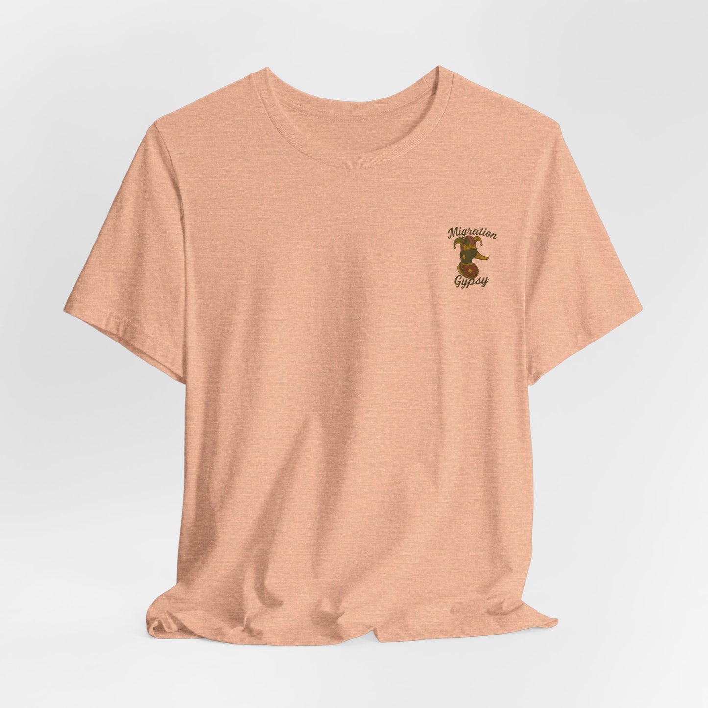 Migration Mardi Gras Vintage Duck Boat Travel Tee