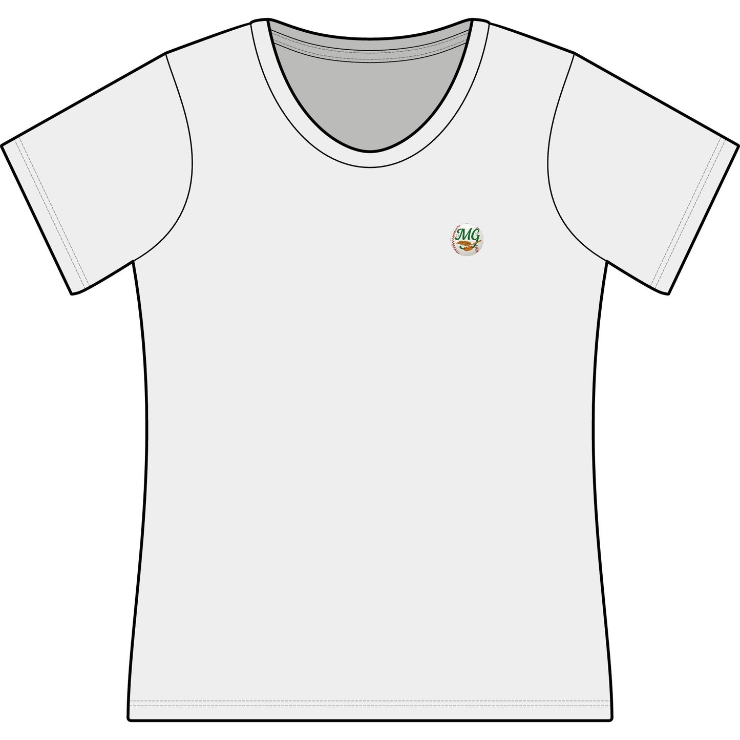 Women's Mallard Baseball Deep Cotton T-Shirt